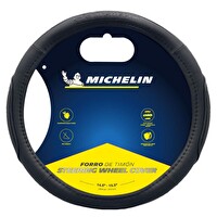 Michelin MC1003N Premium Suni Deri Direksiyon Kılıfı - Siyah