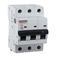 Günsan Valta Otomatik Sigorta 3 Kutup 10kA C Tip 40A