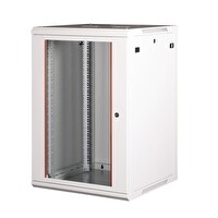 Lande 18U 19" 600x600 MM Duvar Tipi Rack Kabinet - Açık Gri