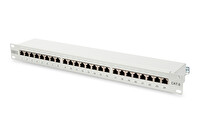 Digitus Zırhlı 19" - 24 Port CAT-6 FTP Patch Panel Sunucu Ekipmanı