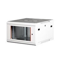Lande - 6U 19" Duvar Tipi Rack Kabinet Genişlik: 600 MM Derinlik: 600 MM Açık Gri (Demonte)