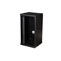 Lande Pandora Soho 12U 300x300 10" Duvar Tipi Rack Kabinet - Siyah Cam Kapaklı