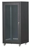 Setrack 19" 42U 600x600 Camlı Tekerlekli Rack Kabinet