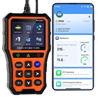 NPO NPC529 Türkçe OBDII/EOBD+CAN Modlu Araç Arıza Tespit Silme Cihazı