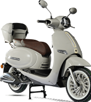 Motolux Americano 125 CC Gri Benzinli Scooter Motosiklet