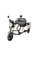 Apec APT4 Beyaz Üç Tekerlekli Elektrikli Motosiklet