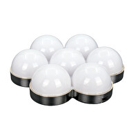 Mega Oto Market 7 Ledli 12V 3W RGB İç Mekan Tavan Aydınlatma Disko Ledi