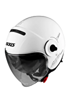 Axxis Raven SV Solid Gloss İnci Beyazı Kask - M