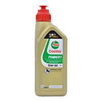 Castrol Power1 4T 15W-50 1 L 3'ü 1 Arada Formül JASO MA2 4 Zamanlı Motosiklet Yağı