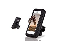 Syrox PH44 360 Derece Ayarlanabilir Başlıklı Dış Mekan Telefon Tutucu - Siyah