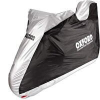 Oxford Motosiklet Aquatex Arka Çantalı Kılıf Medium Siyah-Gri CV203