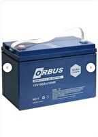 Orbus 12V 100Ah Deep Cycle Nano Carbon Jel Akü - Üretim Yılı: 2024