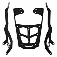 GP Kompozit Bajaj Pulsar NS 125 2023-2024 Uyumlu Arka Çanta Demiri Siyah