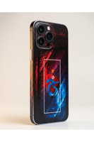 Piyatech Bordo Mavi Logo Tüm Telefon Modellerine Uyumlu Kaplama Sipariş Sonrası Marka ve Modelinizi İletiniz