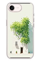 Le Balvo iPhone 17e Uyumlu Sarmaşıklı Ev Baskılı Silikon Kılıf