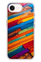 Le Balvo iPhone 17e Uyumlu Renk Geçişleri Baskılı Silikon Kılıf