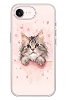 Le Balvo iPhone 17e Uyumlu Benim Kedim Baskılı Silikon Kılıf