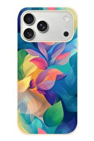 Le Balvo iPhone 17 Pro Max Uyumlu Yumuşak Dalgalı Baskılı Silikon Kılıf