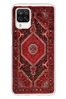 Le Balvo Samsung Galaxy A12 Uyumlu Anadolu Halısı Baskılı Silikon Kılıf