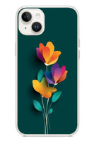 Le Balvo iPhone 14 Plus Uyumlu Modernizimin Çicekleri Baskılı Silikon Kılıf