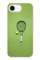 Le Balvo iPhone 16e Uyumlu Tenis Raketi Baskılı Silikon Kılıf