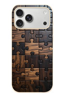 Le Balvo iPhone 17 Pro Max Uyumlu Puzzle Baskılı Silikon Kılıf