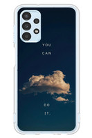 Le Balvo Samsung Galaxy A13 Uyumlu You Can Do İt Baskılı Silikon Kılıf