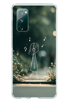 Le Balvo Samsung Galaxy S20 FE Uyumlu Neon Kız Çocugu Baskılı Silikon Kılıf
