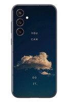 Le Balvo Samsung Galaxy S23 Uyumlu You Can Do İt Baskılı Silikon Kılıf