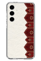 Le Balvo Samsung Galaxy S24 FE Uyumlu Halı Köşesi Baskılı Silikon Kılıf