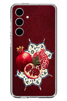 Le Balvo Samsung Galaxy S24 FE Uyumlu Nar Retro Baskılı Silikon Kılıf