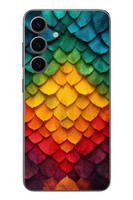 Le Balvo Samsung Galaxy S24 Uyumlu Efsun Renk Demeti Baskılı Silikon Kılıf