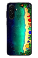 Le Balvo Samsung Galaxy A17 Uyumlu Tatil Kumsal Gecesi Baskılı Silikon Kılıf