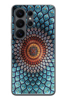 Le Balvo Samsung Galaxy S26 Ultra Uyumlu İran Dokuması Baskılı Silikon Kılıf