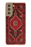 Le Balvo Samsung Galaxy S21 FE Uyumlu Anadolu Halısı Baskılı Silikon Kılıf