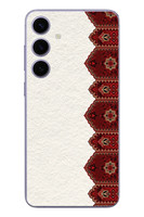 Le Balvo Samsung Galaxy S24 Plus Uyumlu Halı Köşesi Baskılı Silikon Kılıf