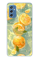 Le Balvo Samsung Galaxy M52 Uyumlu Limonlar Pastel Baskılı Silikon Kılıf