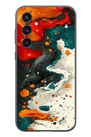 Le Balvo Samsung Galaxy S23 Uyumlu Boya Karışımı Baskılı Silikon Kılıf