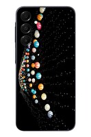Le Balvo Samsung Galaxy A16 Uyumlu Gezegenlerin Dansı Baskılı Silikon Kılıf