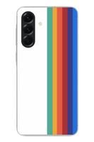 Le Balvo Samsung Galaxy A56 Uyumlu Gökkuşağı Baskılı Silikon Kılıf