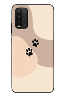 Le Balvo Redmi 9T Uyumlu İki Pati Baskılı Silikon Kılıf