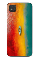 Le Balvo Redmi 9C Uyumlu Rengarenk Tekne Baskılı Silikon Kılıf