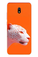 Le Balvo Redmi 8A Uyumlu Turuncu Kaplan Baskılı Silikon Kılıf