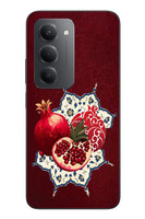 Le Balvo Redmi 15 Uyumlu Nar Retro Baskılı Silikon Kılıf