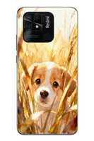 Le Balvo Redmi 10C Uyumlu Golden Köpek Baskılı Silikon Kılıf