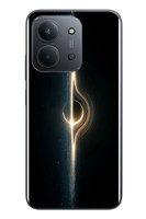 Le Balvo Redmi 15C Uyumlu Galaksi Uzay Baskılı Silikon Kılıf