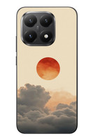 Le Balvo Xiaomi Mi 15T Uyumlu Bulut ve Güneş Baskılı Silikon Kılıf