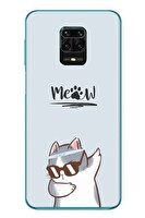 Le Balvo Redmi Note 9s Uyumlu Miyav Baskılı Silikon Kılıf
