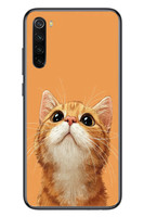 Le Balvo Redmi Note 8 Uyumlu Masum Kedi Baskılı Silikon Kılıf