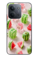 Le Balvo Redmi 15C Uyumlu Buzlu Karpuz Baskılı Silikon Kılıf